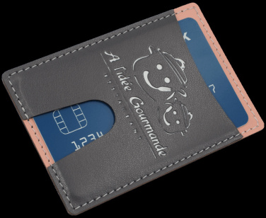 Logo trade business gift photo of: Credit card holder 544119