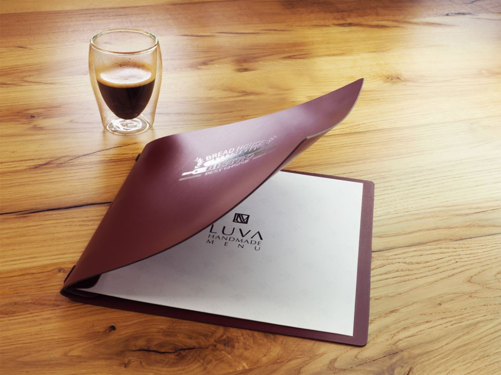 Logo trade promotional item photo of: Menu cover Ambiente 1180094