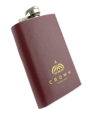 Logo trade advertising products image of: Hip flask 426119