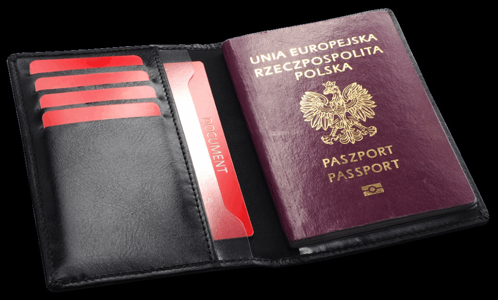 Logotrade advertising product image of: RFID passport case 1301131