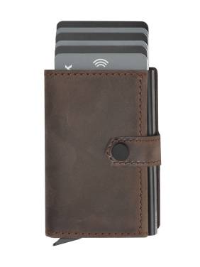 Logo trade advertising products image of: RFID wallet - Hunter Leather 2109284