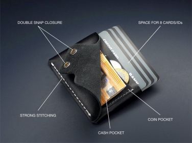 Logo trade promotional products image of: Wallet 384131