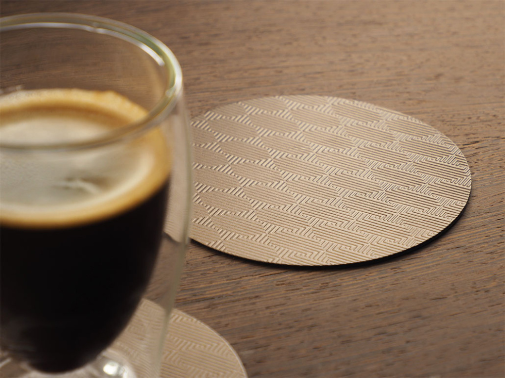 Logo trade promotional gift photo of: Coaster 1047241