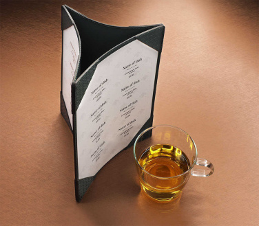 Logo trade advertising products image of: Promo menu 1436239