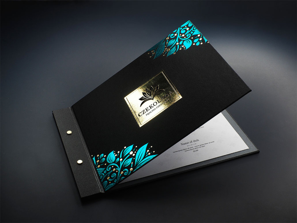 Logo trade promotional items picture of: Menu cover 1681280