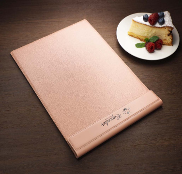 Logo trade promotional merchandise picture of: Menu cover 1241281