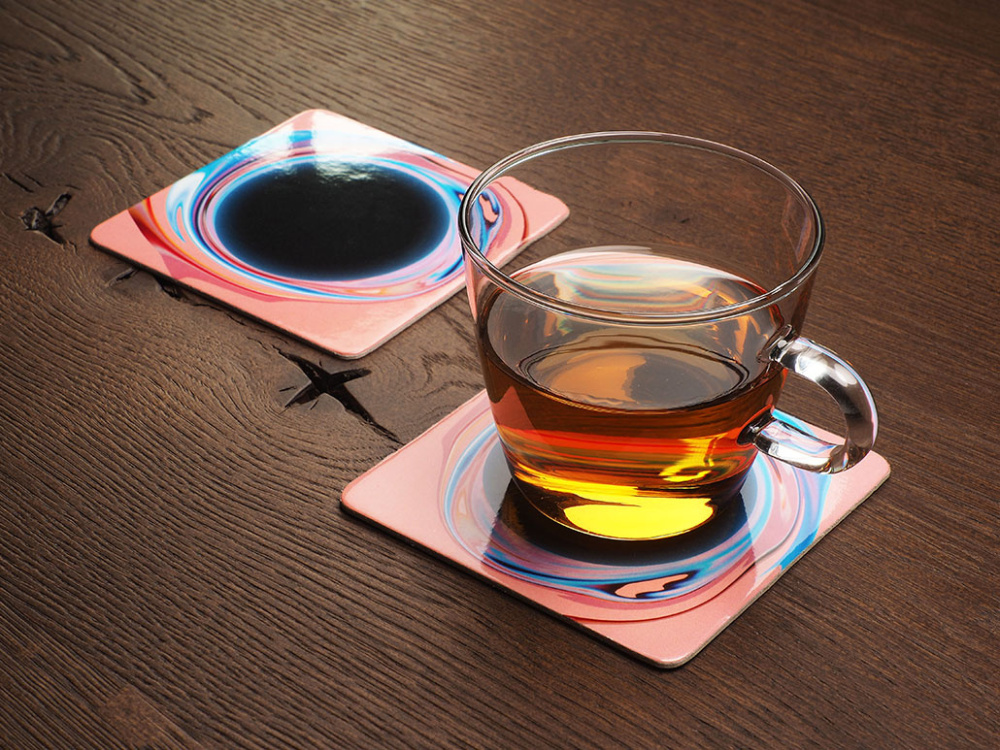 Logotrade promotional items photo of: Printed paper coaster 1839117