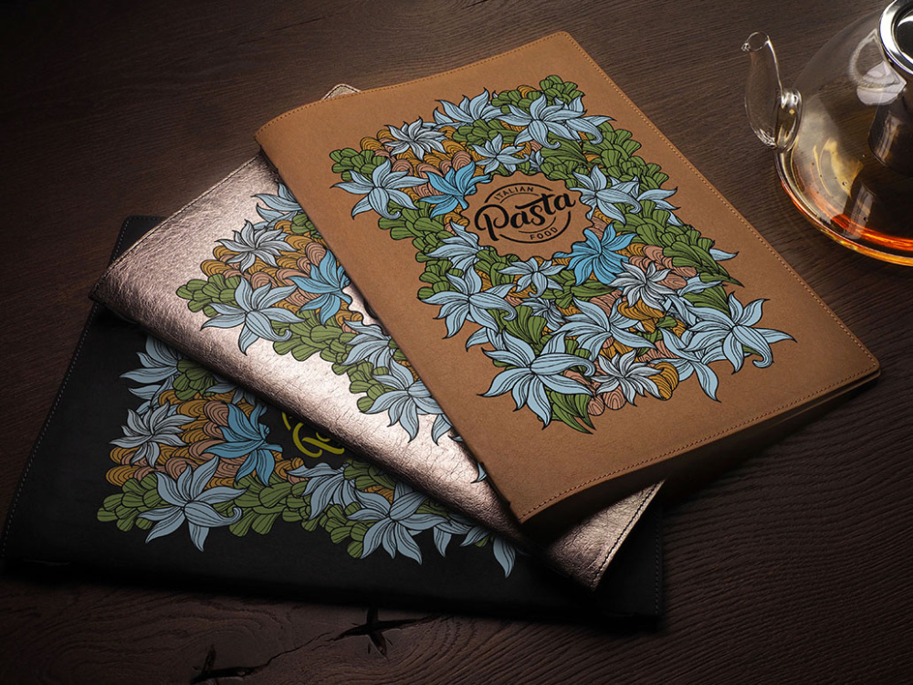 Logo trade promotional giveaway photo of: Menu cover Ambiente 1178305