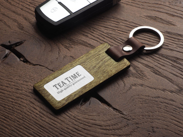 Logotrade promotional giveaways photo of: Wooden keyring 1853121