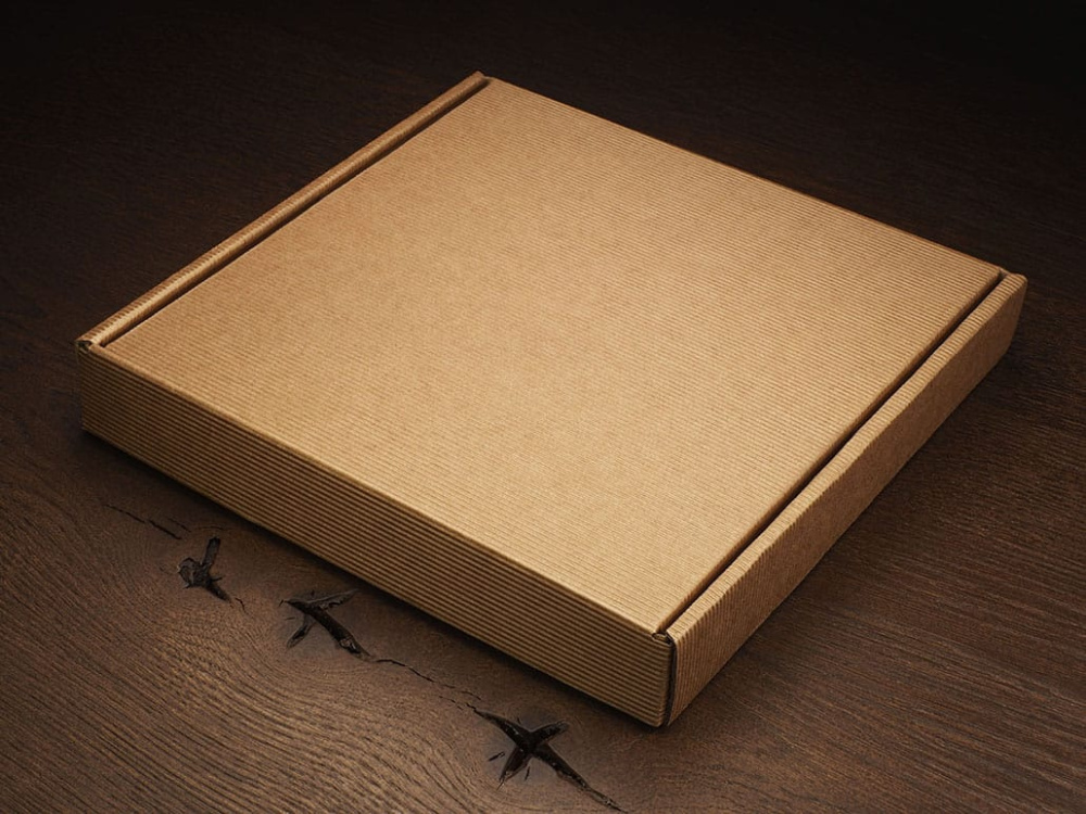 Logo trade promotional giveaways image of: Box (20.5x20.5x3.2cm) 1875307