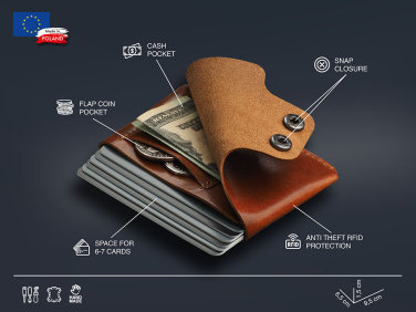 Logo trade promotional merchandise photo of: Wallet 384141