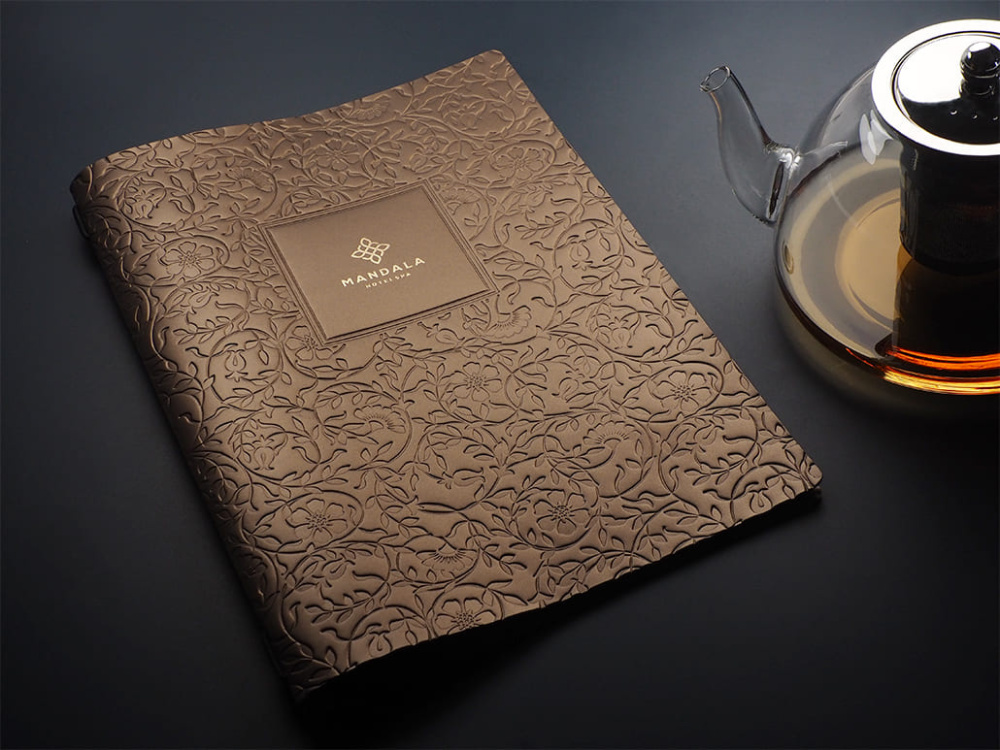 Logo trade promotional merchandise photo of: Menu cover Ambiente 1178336