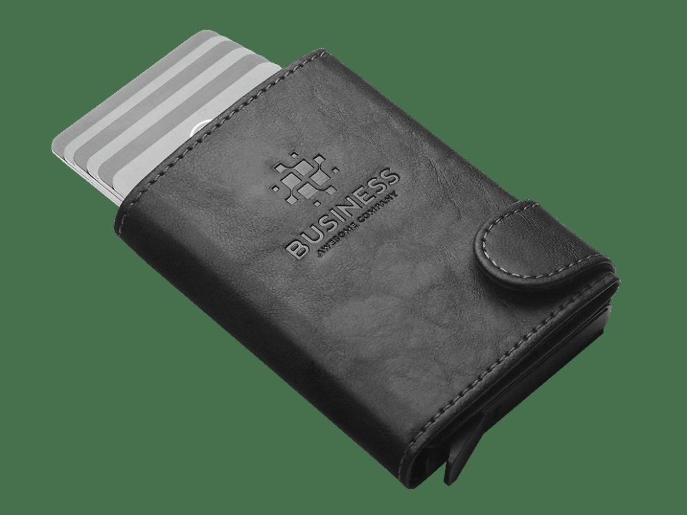 Logo trade advertising products image of: RFID wallet 618329