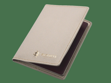 Logotrade promotional gift image of: RFID passport case 1301113