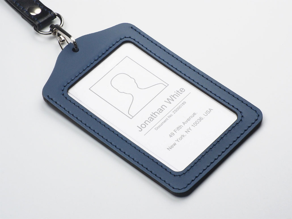 Logo trade promotional merchandise image of: ID Badge Holder 2038094