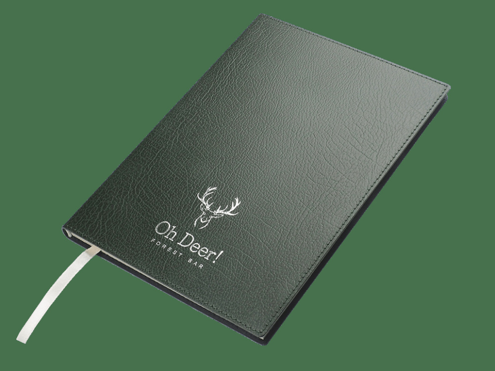 Logo trade business gifts image of: Notebook  1945330