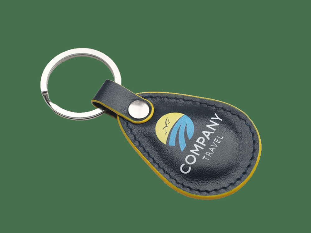 Logo trade promotional gifts image of: Keyring 574131