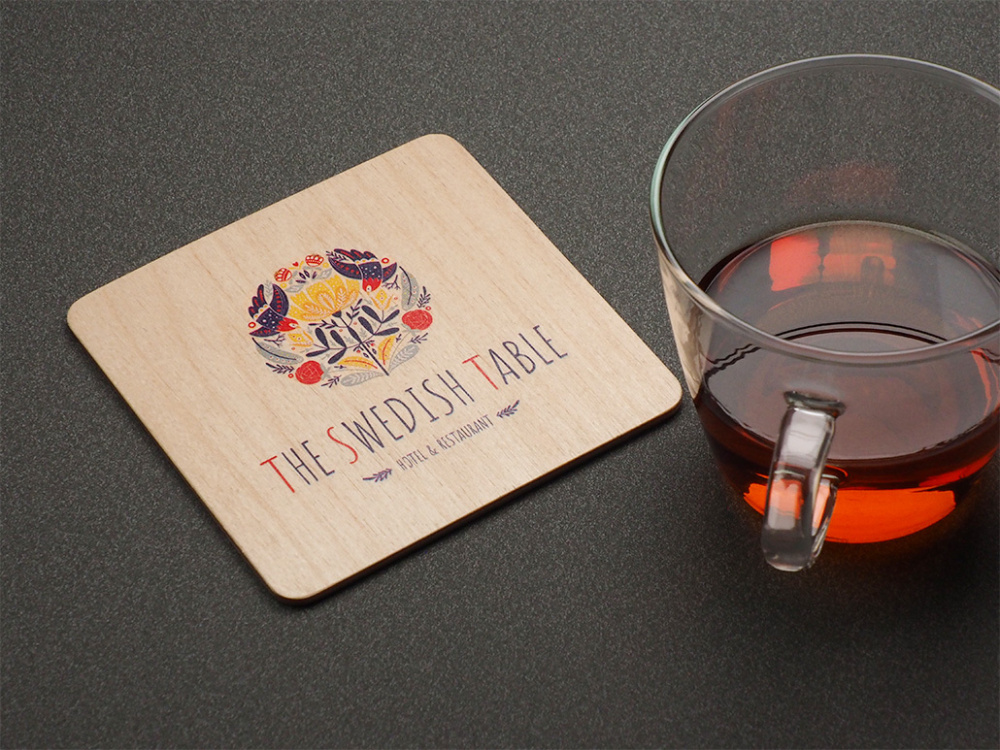 Logo trade promotional product photo of: Coaster 1857121