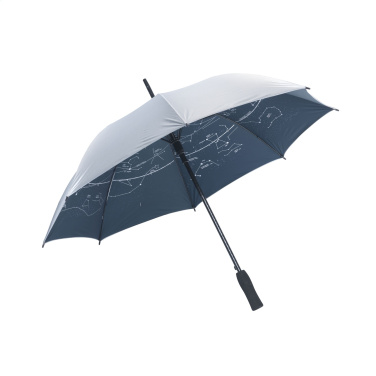 Logo trade business gifts image of: FiberStar storm umbrella 23 inch