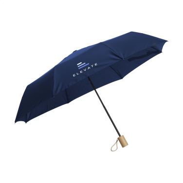 Logo trade corporate gift photo of: Mini Umbrella RCS RPET foldable umbrella 21 inch