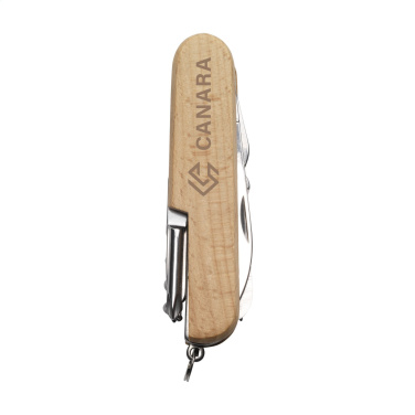 Logotrade corporate gift image of: Beechwood Pocket knife