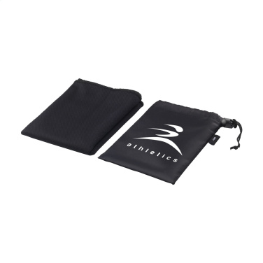 Logo trade promotional merchandise image of: CoolDown RPET sports cooling towel