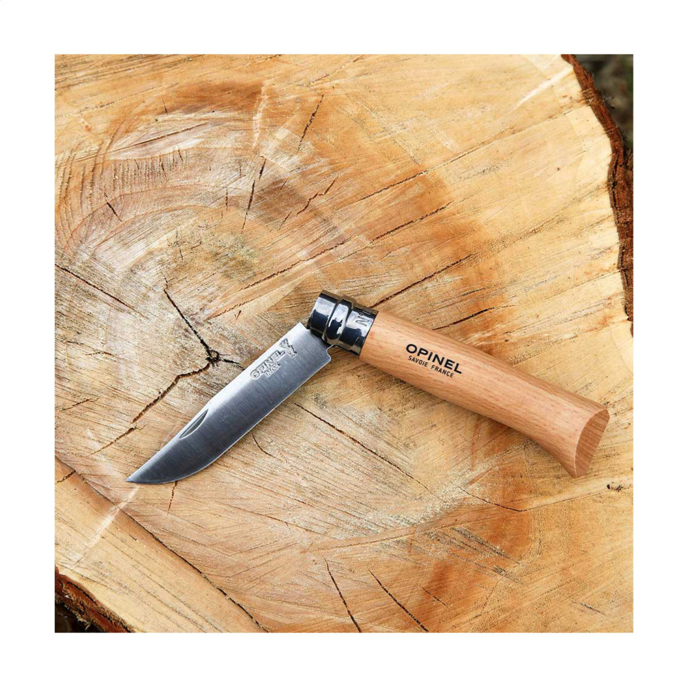 Logo trade promotional item photo of: Opinel Inox No 08 pocket knife