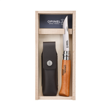 Logo trade business gifts image of: Opinel No 08 Carbon pocket knife