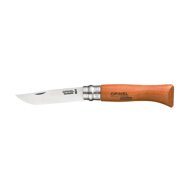 Logo trade promotional gifts picture of: Opinel No 08 Carbon pocket knife