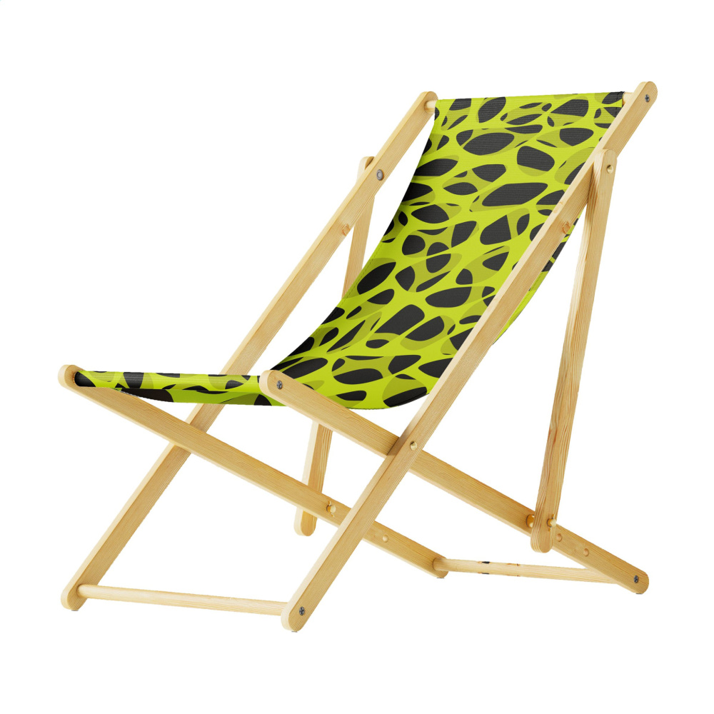 Logo trade business gifts image of: Lazy Beach chair