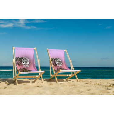 Logo trade promotional giveaways image of: Lazy Beach chair