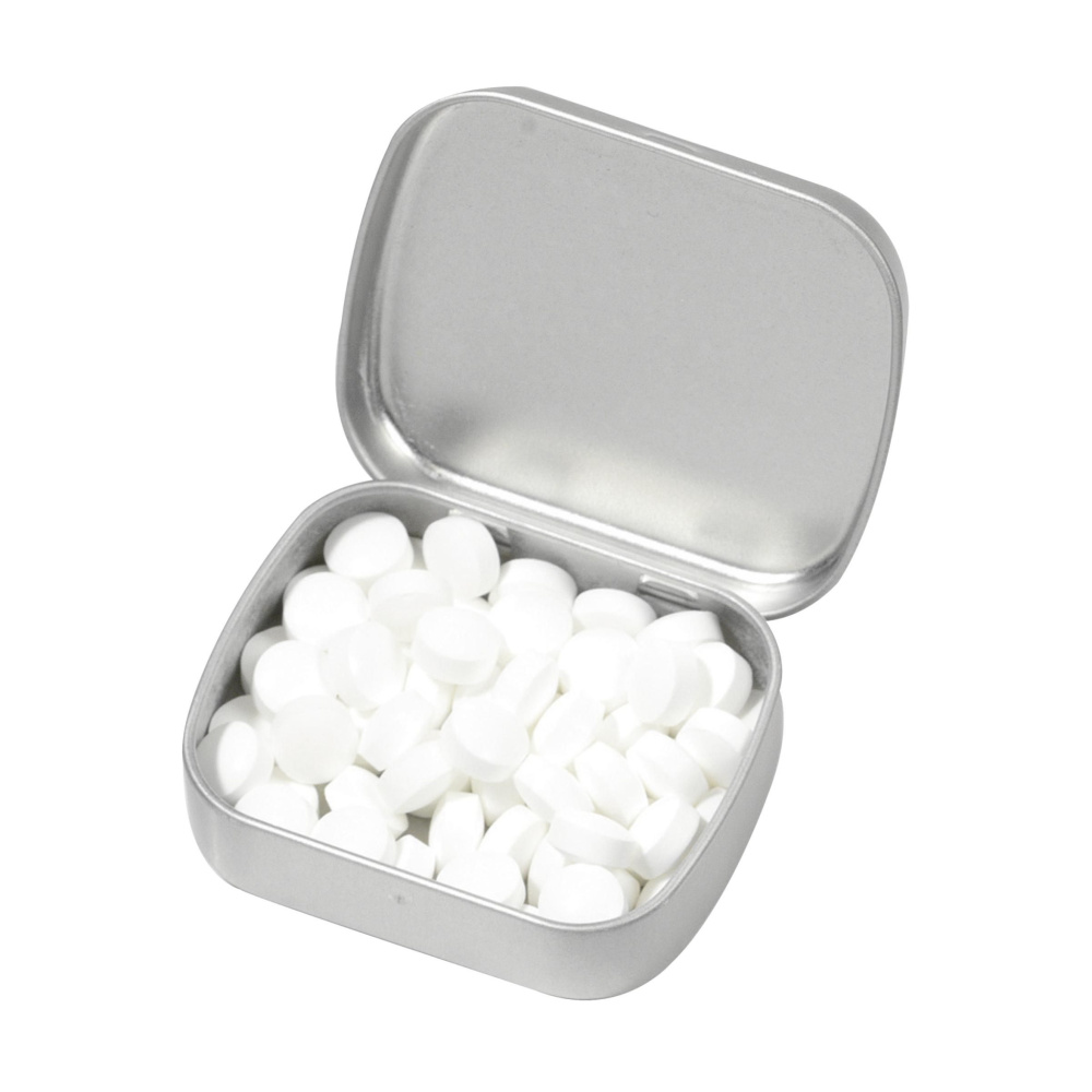 Logo trade promotional merchandise photo of: TinBox peppermints