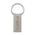 StraightKey key ring, silver