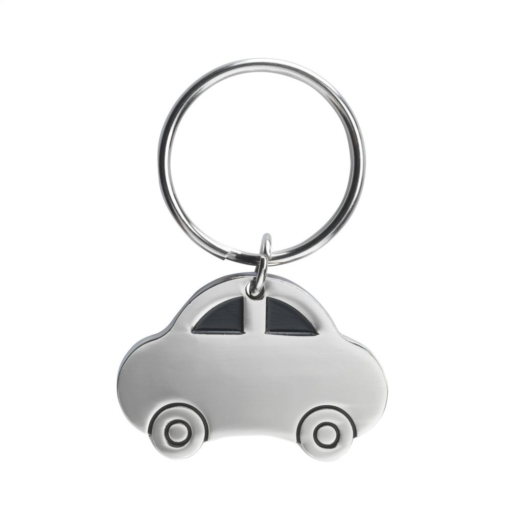 Logo trade business gifts image of: Cars key ring