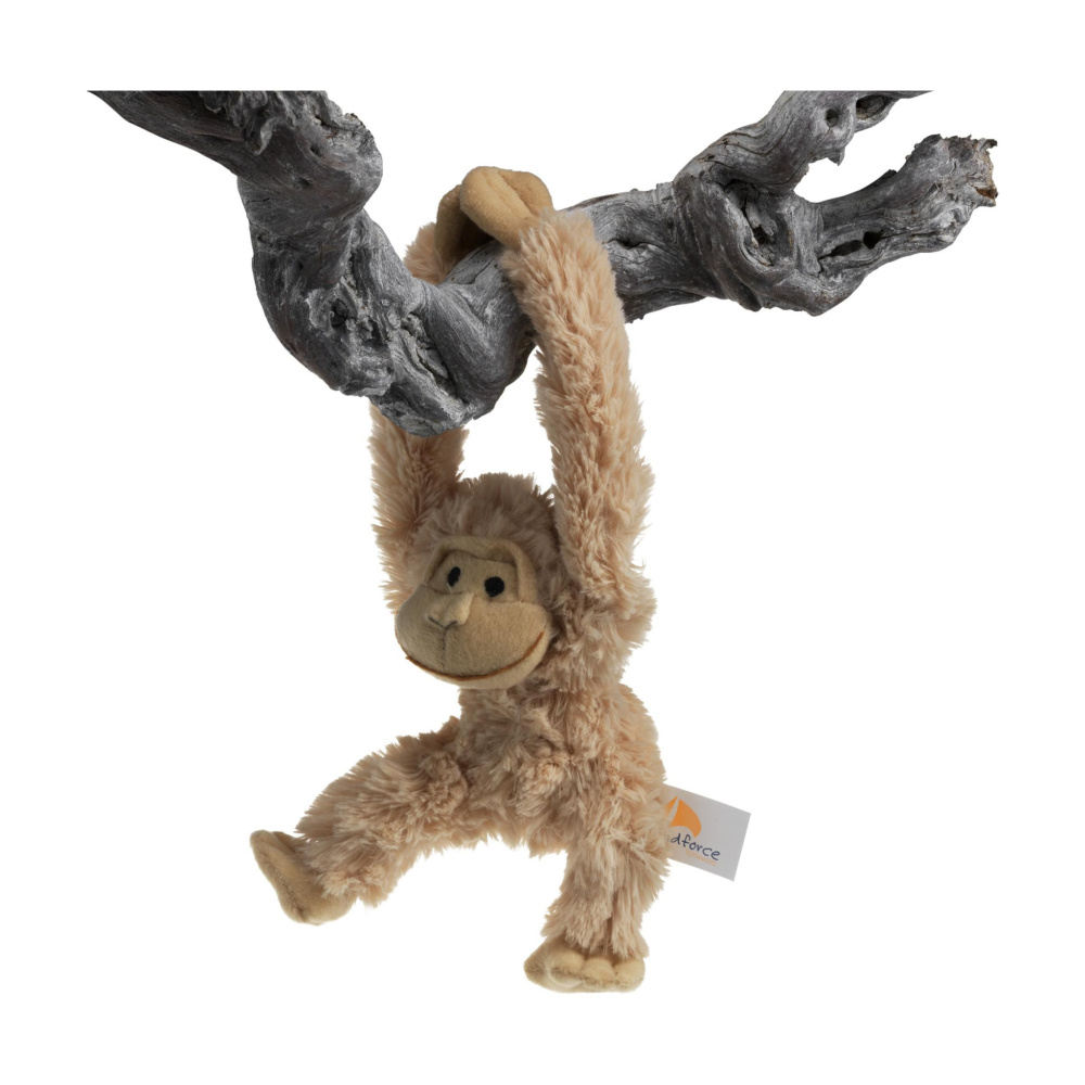 Logo trade promotional giveaway photo of: PlushToy Gorilla cuddle toy