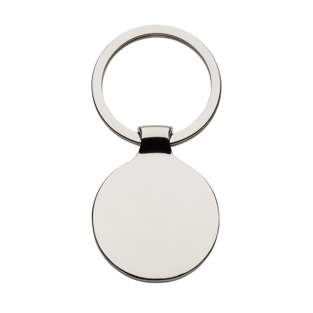 Logo trade promotional gifts picture of: KeyTag Circle keyring