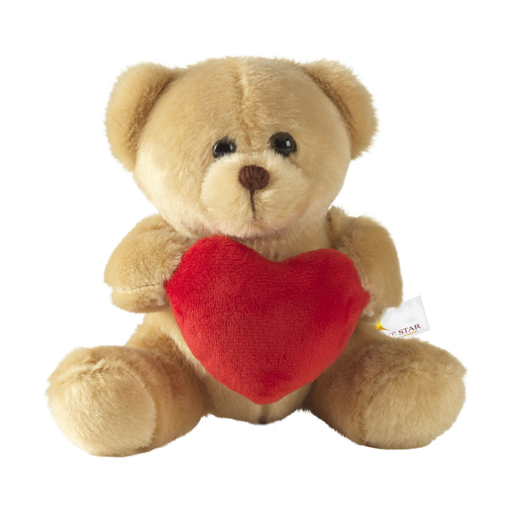 Logotrade promotional product image of: With Love Bear cuddly toy