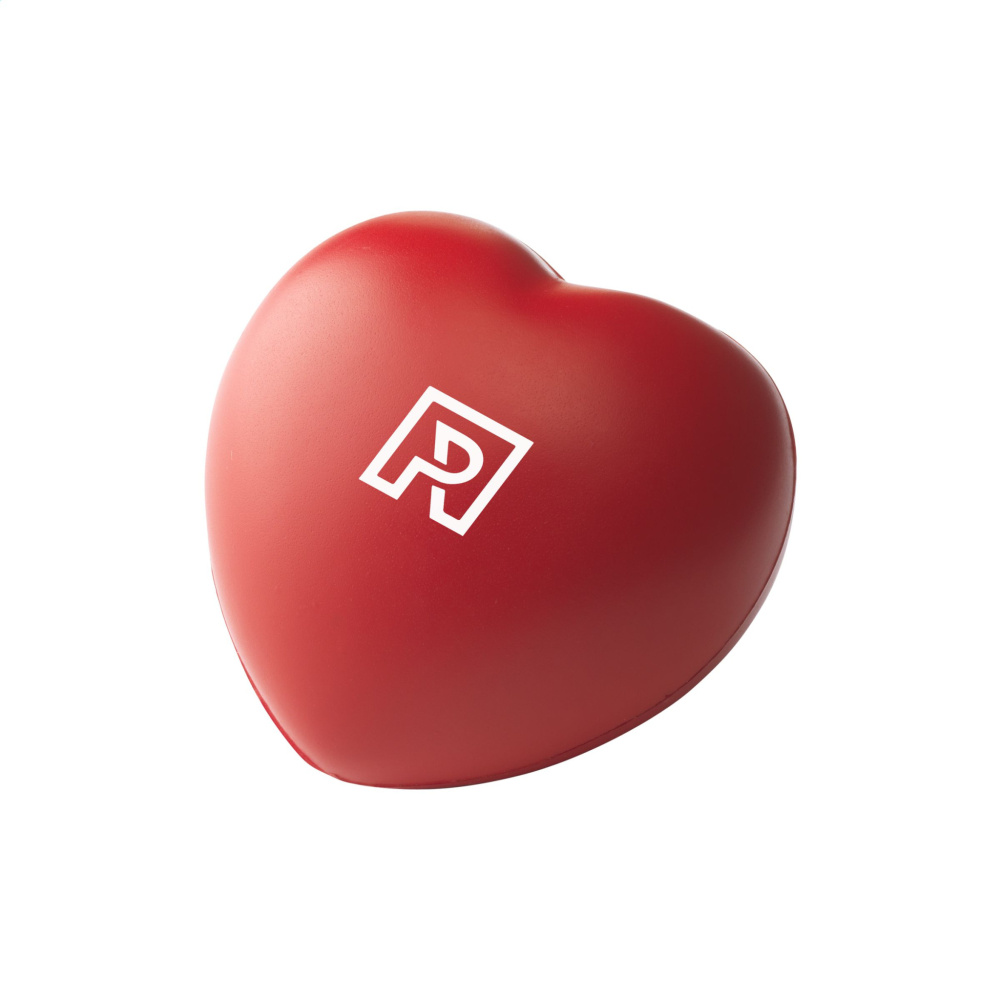 Logo trade promotional merchandise photo of: Anti Stress Heart stress ball