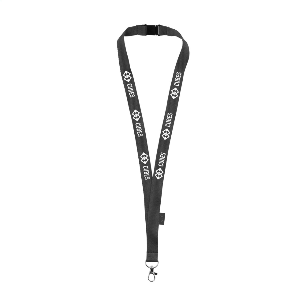 Logo trade promotional products image of: Lanyard Safety RPET 2 cm