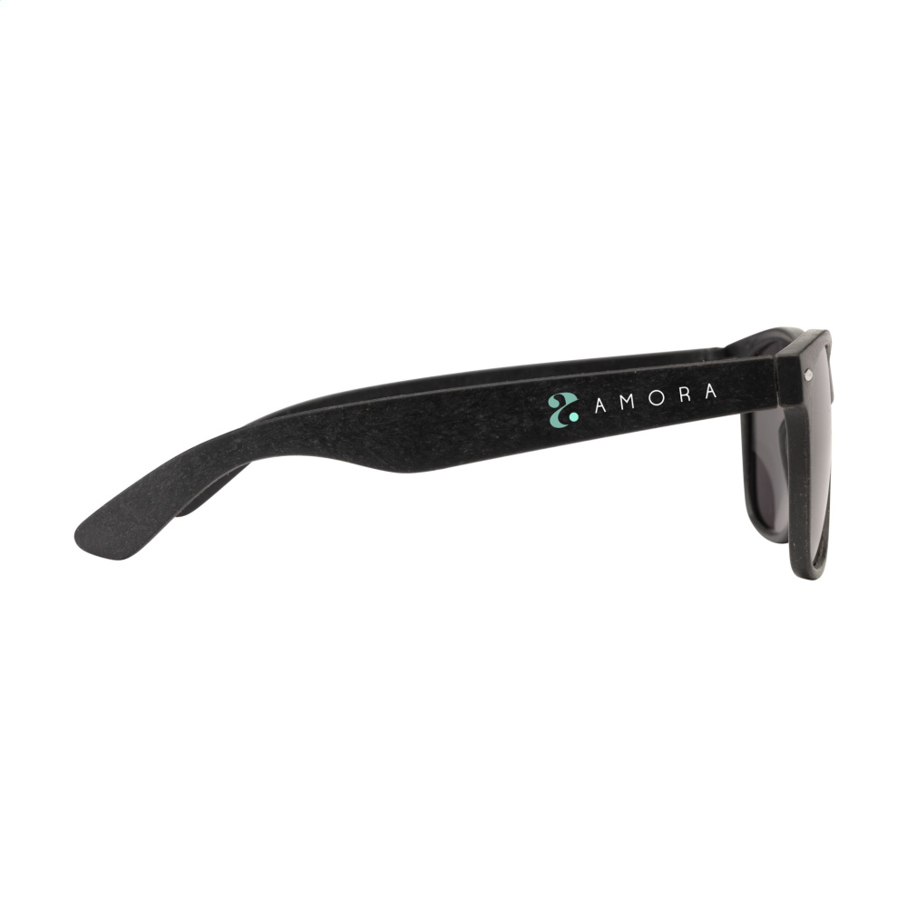 Logo trade promotional items picture of: Malibu Eco Wheatstraw sunglasses