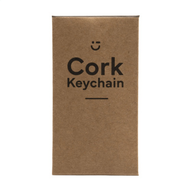 Logotrade business gift image of: Cork Key Ring