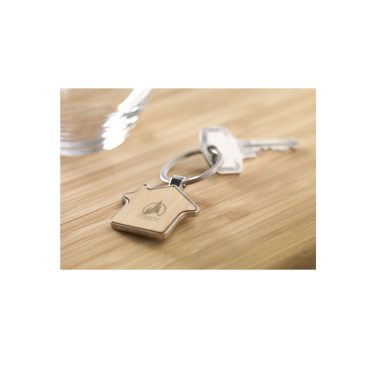 Logotrade advertising products photo of: Casa bamboo keyring