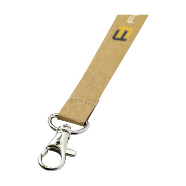 Logo trade promotional products image of: Lanyard Paper 1,5 cm keycord