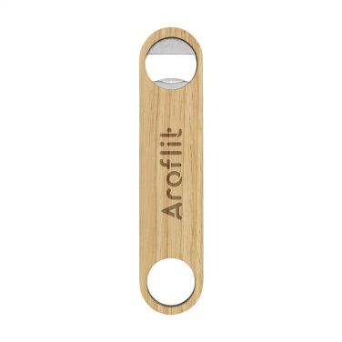 Logo trade promotional products image of: Abri Bamboo Opener