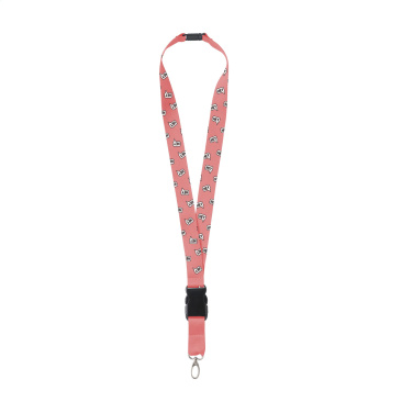 Logo trade corporate gifts image of: Lanyard Promo Complete Sublimation keycord 25 mm