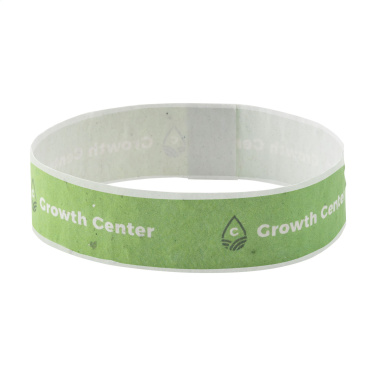 Logotrade promotional product picture of: Seed Paper Festival Wristband