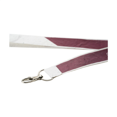 Logo trade corporate gifts image of: Seed Paper Lanyard 2 cm