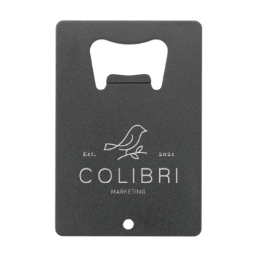 Logo trade promotional items image of: Carta Opener Recycled Alu bottle opener