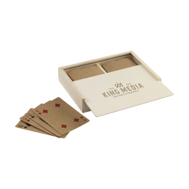 Logo trade promotional items image of: Recycled Playing Cards Double decks