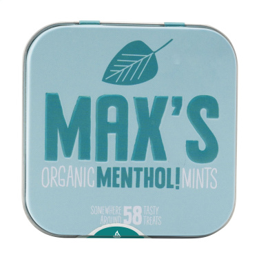 Logo trade promotional merchandise picture of: Max's Mints Organic Menthol Mints